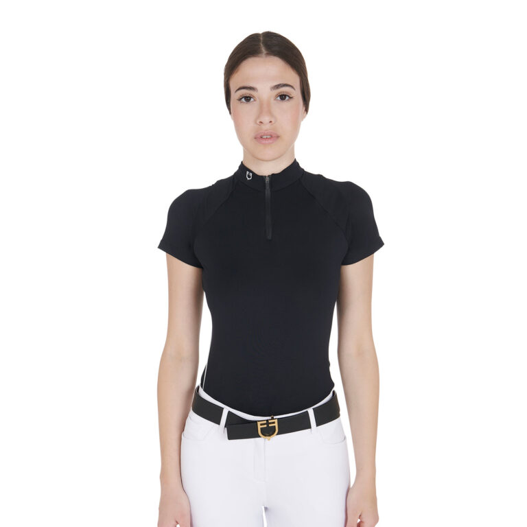 POLO TECNICA DONNA SLIM FIT DA ALLENAMENTO EQUESTRO