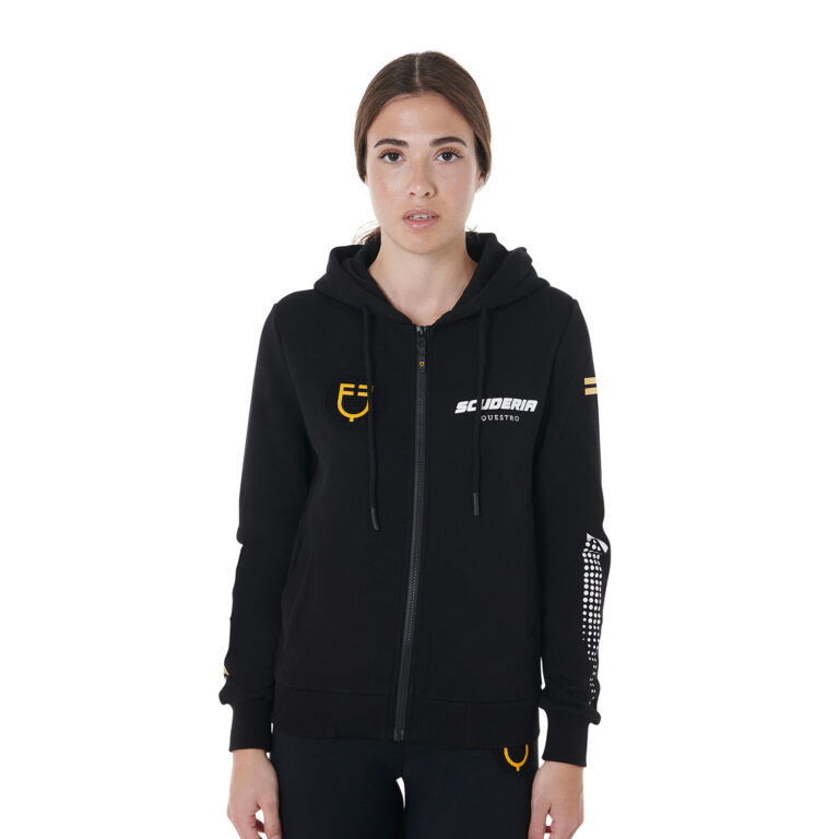FELPA DONNA CAPPUCCIO SCUDERIA EQUESTRO PILE EQUESTRO