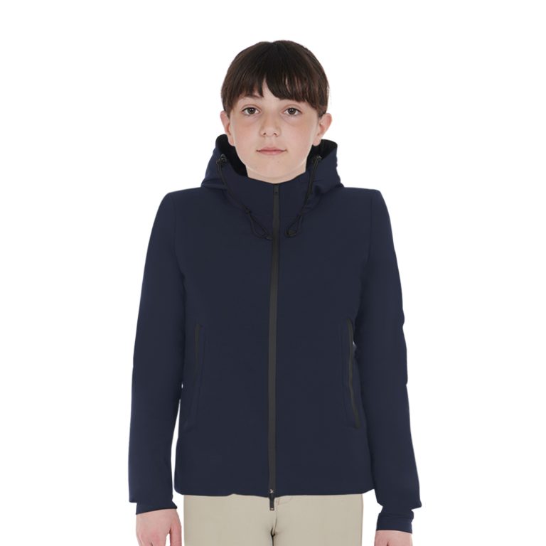 GIACCA DA BAMBINO UNISEX IMPERMEABILE E ANTIVENTO NYLON EQUESTRO
