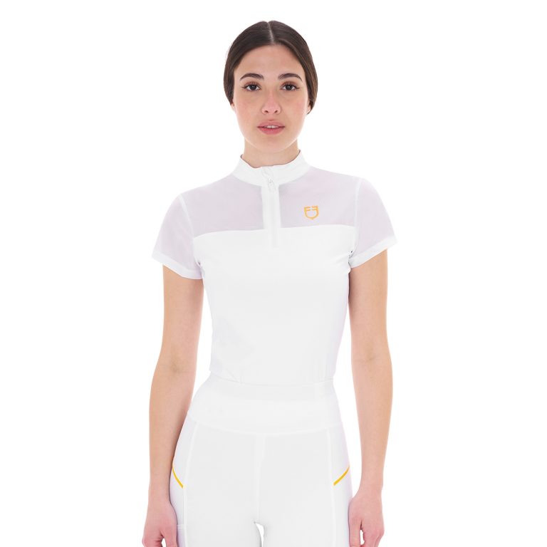 POLO DONNA DA ALLENAMENTO IN MESH EQUESTRO