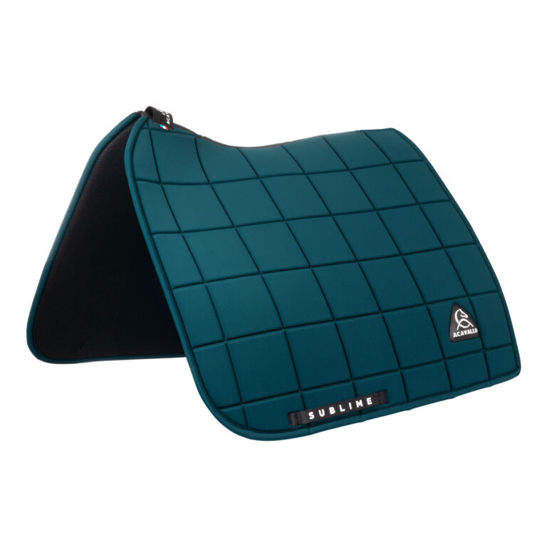 SQUARE DRESSAGE SADDLE PAD W/SQUARE BACK CORNER