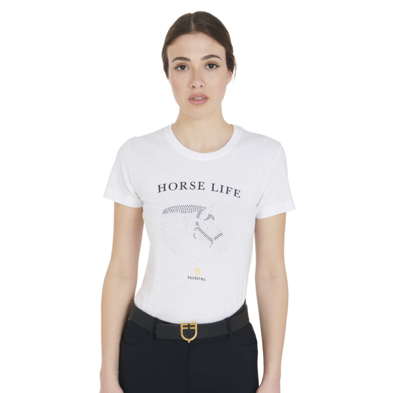DIAMONDS HORSE LIFE WOMAN T-SHIRT