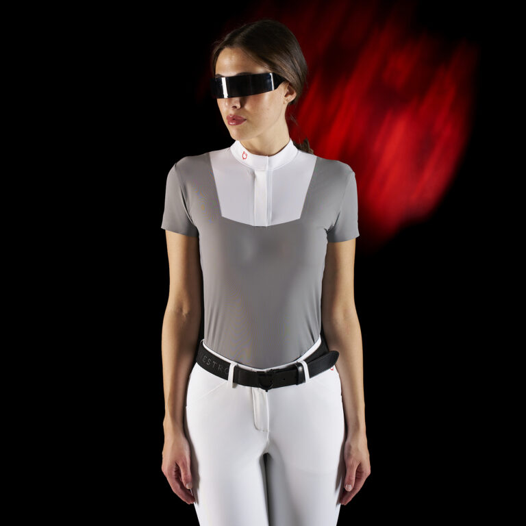 WOMEN'S COMPETITION RIDERTECHNOLOGY SHIRT SS WITH BUTTONS