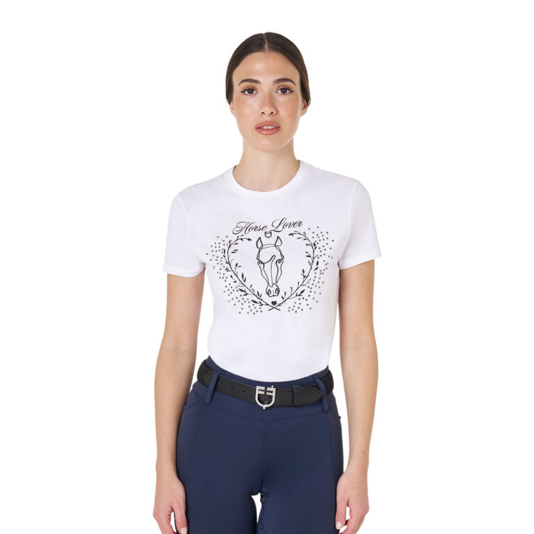 WOMEN'S WILD HEART COTTON T-SHIRT